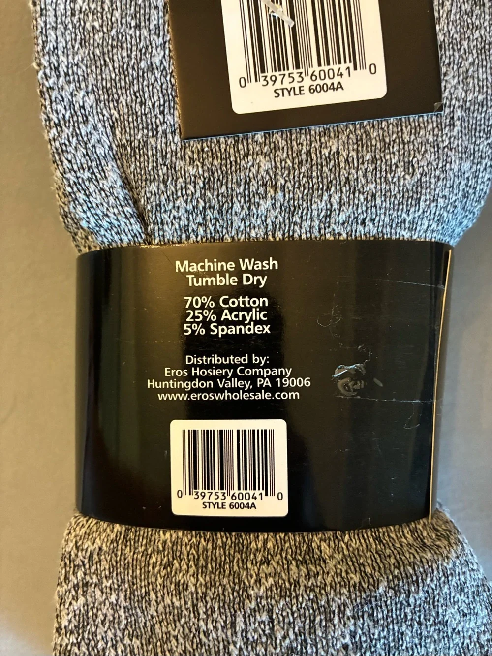 6 Pair thermal socks sz 10-13